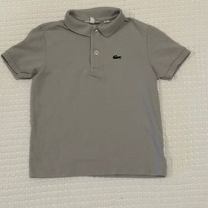 Lacoste golf shit, boys size 6